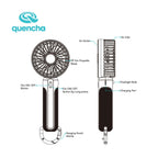 Quencha Portable Mini Fan 1200mAh High Speed Handheld Fan
