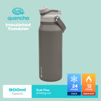 Quencha Horizon Collection Insulated Tumbler Coffee Mug Water Bottle Lunch Box Vacuum Flask