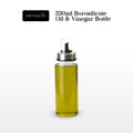 CRYSALIS Borosilicate Condiments Bottle (Sauce Dispenser, Oil & Vinegar) with Premium Durable Features