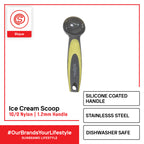 SLIQUE Nylon Kitchen Gadget Pizza Turner | Pizza Cutter | Ice Cream Scoop | Peeler | Cheese Slicer | Bottle Opener | Grater
