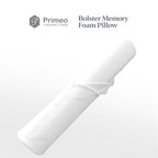 PRIMEO Memory Foam Bolster & Body Pillow – Neck & Back Support | Ergonomic Hug Pillow | Sleep Essential