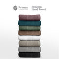 Primeo 100% Cotton Hand Towel - Popcorn Weave Collection Towels
