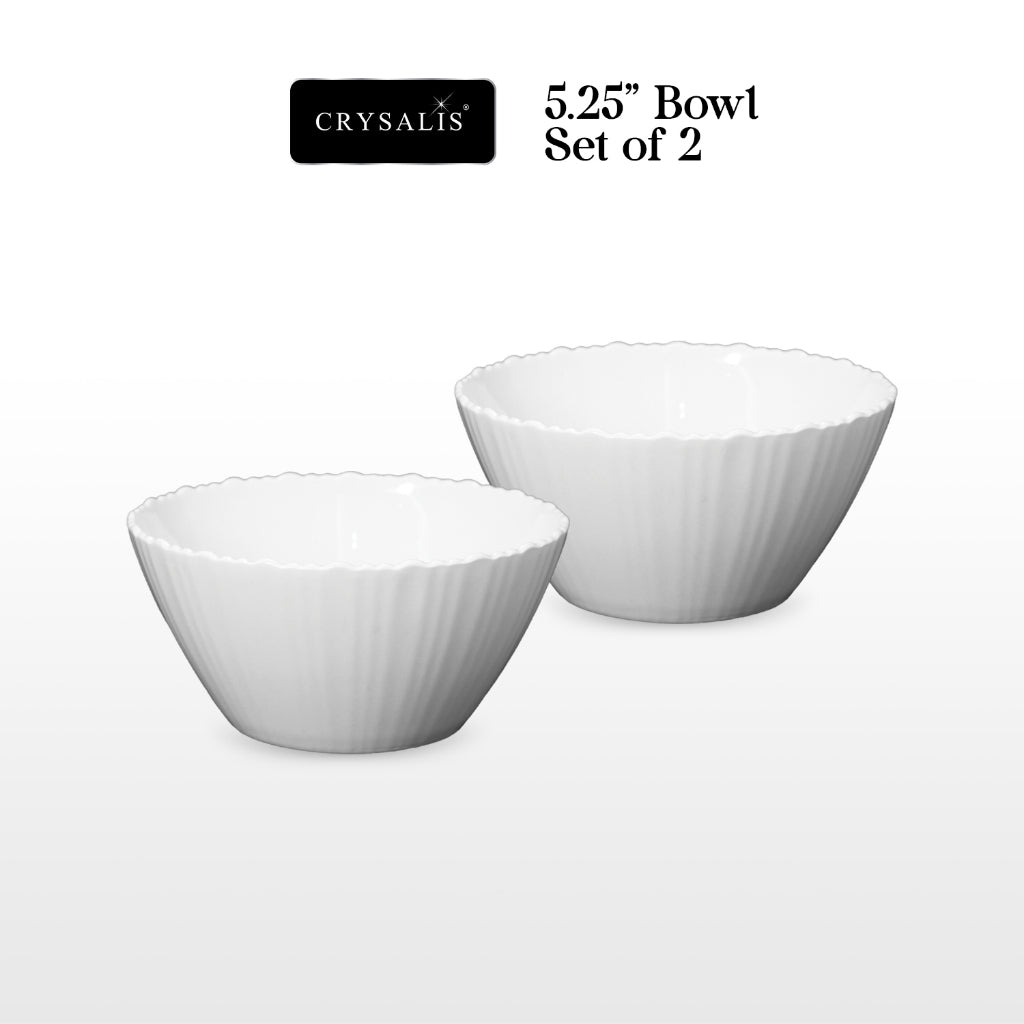 CRYSALIS Fine Porcelain Dinnerware Collection  Bowl Mug Dinner Bowl Creamer & Sugar Plate Teapot