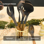 SIGNATURE by Slique Premium Kitchen Rack Metal Trivet | Napkin Holder | Fruit Basket | Utensil Holder | Tissue Roll Holder | Mug Rack | Pastry Stand - Gold Electroplate
