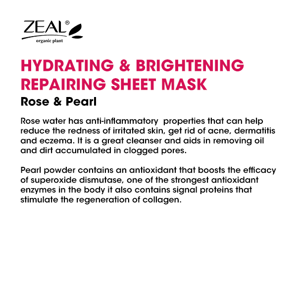ZEAL Premium Sheet Mask Skin Care 25ml