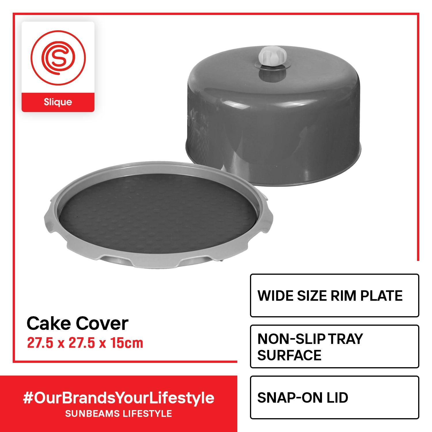 SLIQUE Premium Cake Cover Baking Essentials
