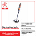 SLIQUE Premium 18/8 Stainless Steel Ladle (Red)