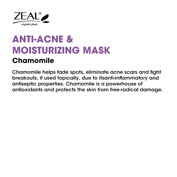 ZEAL Premium Face Mask Skin Care Hydrating & Moisturizing Mask 25ml