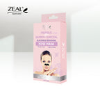 ZEAL Premium Nose Mask Skin Care Propolis Extract & Bamboo Charcoal Uproots Black Heads  Pack of 8