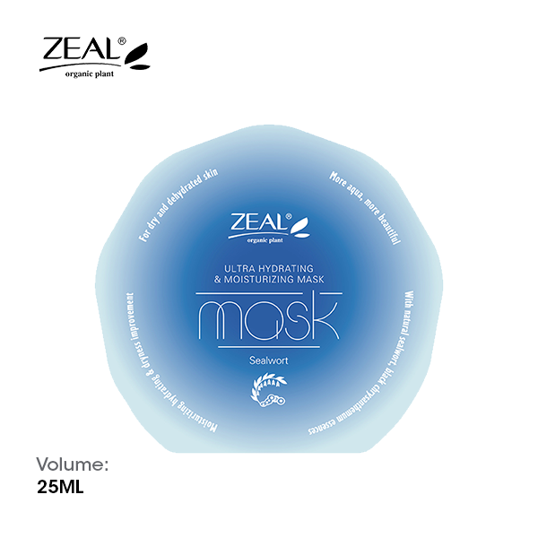 ZEAL Premium Face Mask Skin Care Hydrating & Moisturizing Mask 25ml